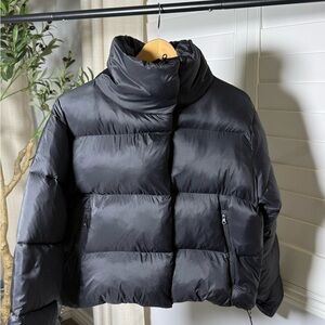 Women's Black Puffer Jacket